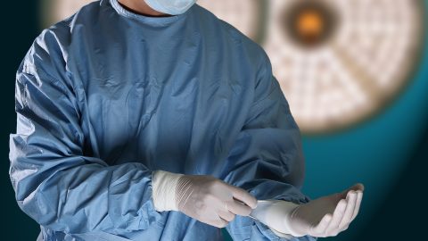 Doctor getting ready for a Prostatectomy | Urology Associates | Denver, CO