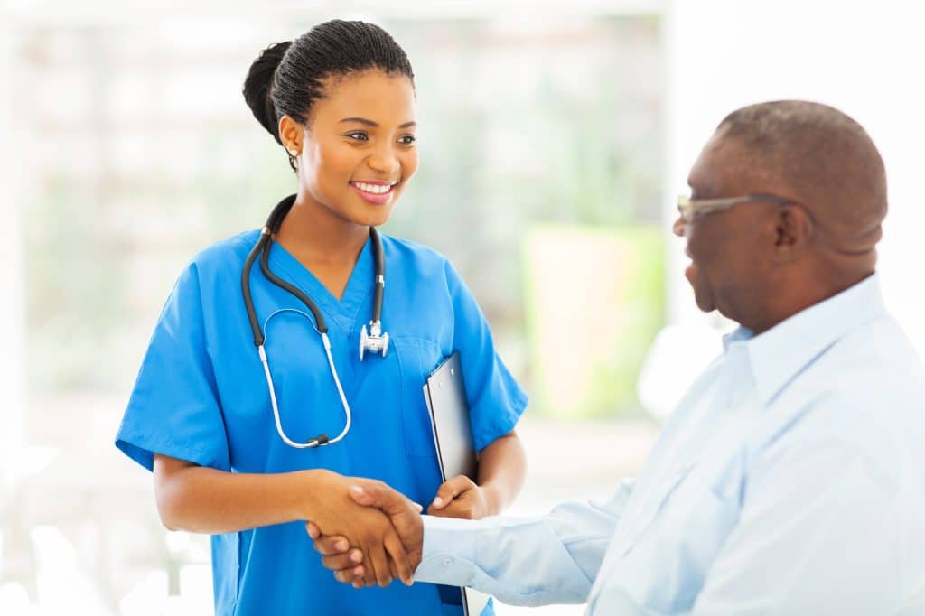 photo doctor patient handshake photo doctor patient handshake
